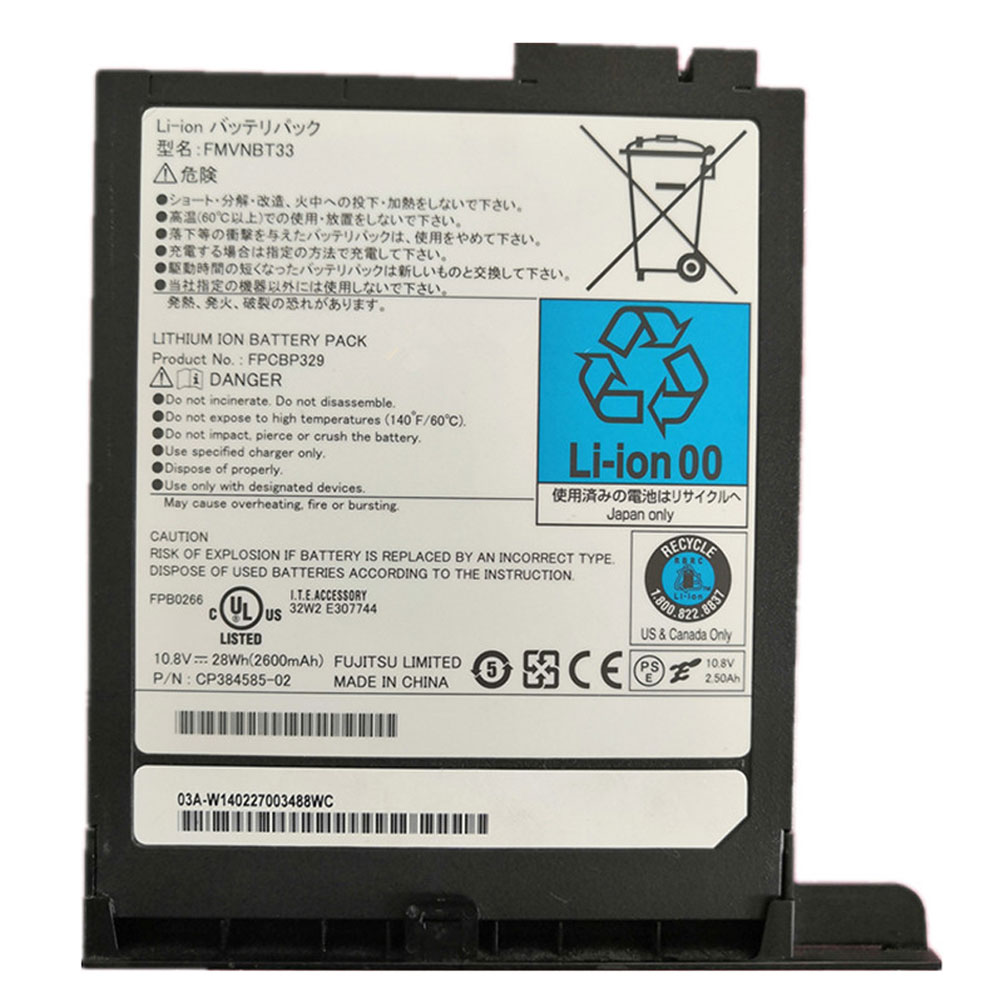 Batería para Fujitsu T732 T902 CP384585 02 Series